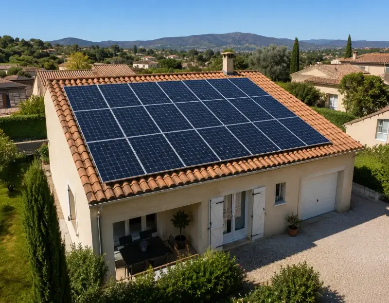 Prime à l'autoconsommation panneaux solaires Montagrier — aide financière de l'État